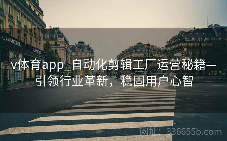 v体育app_自动化剪辑工厂运营秘籍—引领行业革新，稳固用户心智